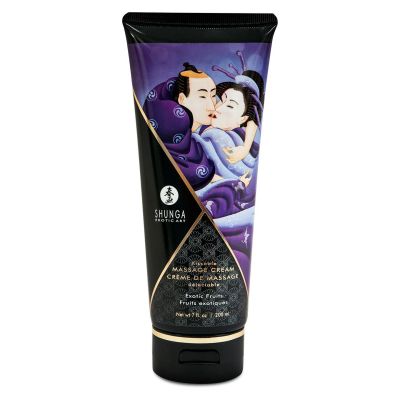 Їстівний масажний крем Shunga Kissable Massage Cream — Exotic Fruits (200 мл)