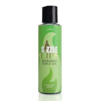 Зігрівальний масажний гель Sensuva Sizzle Lips Caramel Apple (125 мл) без цукру, їстівний