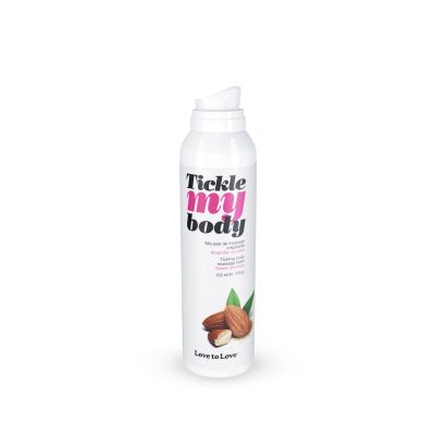 Масажна піна Love To Love TICKLE MY BODY Sweet Almonds (150 мл), зволожувальна