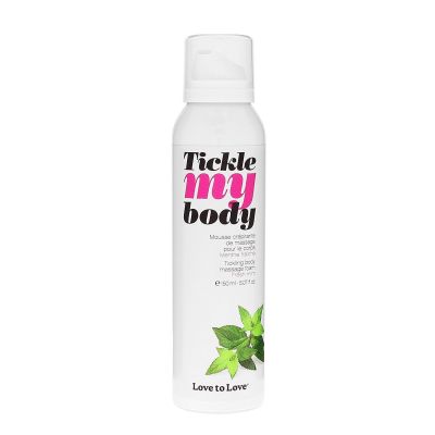Масажна піна Love To Love TICKLE MY BODY Fresh Mint (150 мл), зволожувальна
