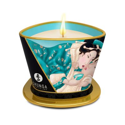 Масажна свічка Shunga Massage Candle — Island Blossoms (170 мл)