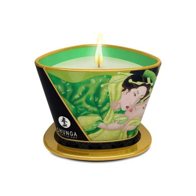 Масажна свічка Shunga Massage Candle — Exotic Green Tea (170 мл) Масажна свічка Shunga Massage Candle — Exotic Green Tea (170 мл)