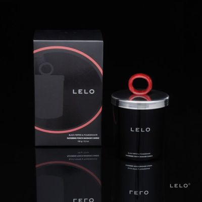 Масажна свічка LELO Massage Candle Black Pepper & Pomegranate, соєвий віск, 36 годин горіння Масажна свічка LELO Massage Candle Black Pepper & Pomegranate, соєвий віск, 36 годин горіння