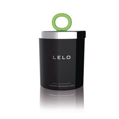 Масажна свічка LELO Massage Candle Snow Pear & Cedarwood, соєвий віск, 36 годин горіння 