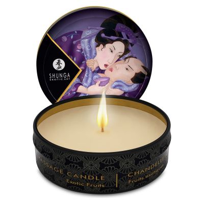 Масажна свічка Shunga Mini Massage Candle – Exotic Fruits (30 мл)