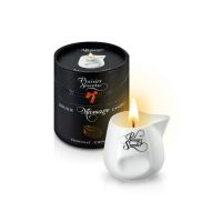 Масажна свічка Plaisirs Secrets Chocolate (80 мл), подарункове паковання, керамічний посуд