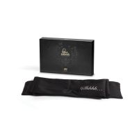 Пов’язка-стрічка з сатину «2 в 1» Bijoux Indiscrets: Shhh (пов’язка на очі та стрічка для зв’язування)