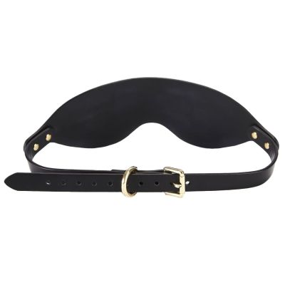 Розкішна маска на очі Zalo Blindfolds Black Розкішна маска на очі Zalo Blindfolds Black