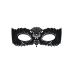 Мереживна маска Obsessive A700 mask, єдиний розмір, чорна Мереживна маска Obsessive A700 mask, єдиний розмір, чорна