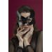 Маска кішечки Feral Feelings — Kitten Mask, натуральна шкіра, чорна