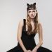 Маска кішечки Bijoux Indiscrets MAZE — Cat Ears Headpiece Black, екошкіра