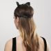 Маска кішечки Bijoux Indiscrets MAZE — Cat Ears Headpiece Black, екошкіра