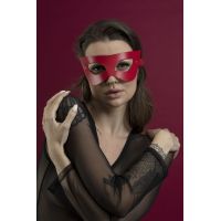 Маска на обличчя Feral Feelings — Mistery Mask натуральна шкіра, червона Маска на обличчя Feral Feelings — Mistery Mask натуральна шкіра, червона