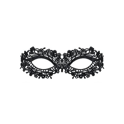 Мереживна маска Obsessive A710 mask, єдиний розмір, чорна