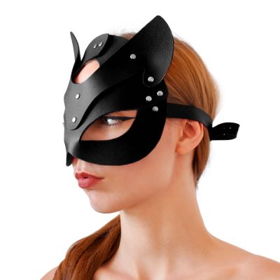 Маска кішечки Art of Sex — Cat Mask, чорна Маска кішечки Art of Sex — Cat Mask, чорна