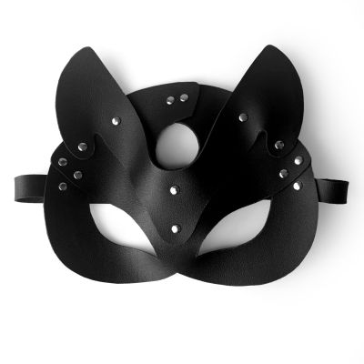 Маска кішечки Art of Sex — Cat Mask, чорна
