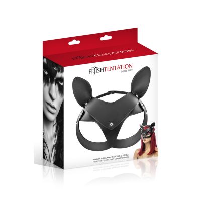 Маска кішки Fetish Tentation Adjustable Catwoman Diamond Mask Маска кішки Fetish Tentation Adjustable Catwoman Diamond Mask