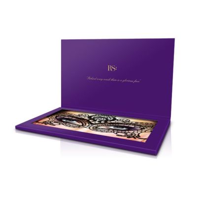 Ажурна маска на обличчя RIANNE S — Masque III зі стрічками-зав'язками Ажурна маска на обличчя RIANNE S — Masque III зі стрічками-зав'язками