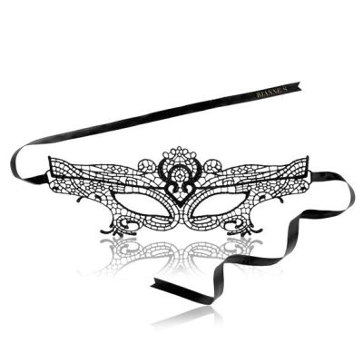 Ажурна маска на обличчя RIANNE S — Masque III зі стрічками-зав'язками Ажурна маска на обличчя RIANNE S — Masque III зі стрічками-зав'язками