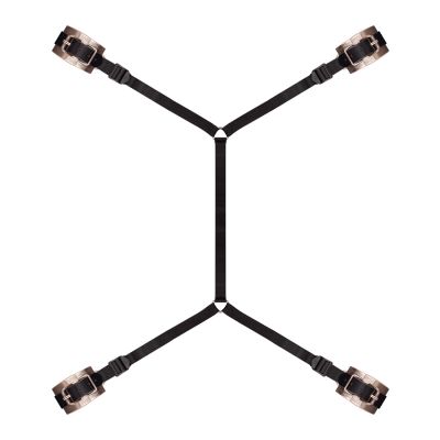 Фіксатор рук і ніг для ліжка Rosy Gold - Under-Mattress Restraint Set Фіксатор рук і ніг для ліжка Rosy Gold - Under-Mattress Restraint Set