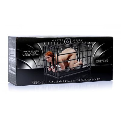 Міцна розбірна клітка для покарань Kennel Adjustable Bondage Cage Міцна розбірна клітка для покарань Kennel Adjustable Bondage Cage