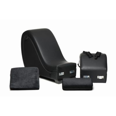 Секс-крісло з подушками Master Series Kinky Sex Lounge with Cushions - Black Секс-крісло з подушками Master Series Kinky Sex Lounge with Cushions - Black