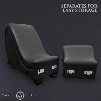 Секс-крісло з подушками Master Series Kinky Sex Lounge with Cushions - Black Секс-крісло з подушками Master Series Kinky Sex Lounge with Cushions - Black