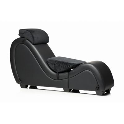 Секс-крісло з подушками Master Series Kinky Sex Lounge with Cushions - Black Секс-крісло з подушками Master Series Kinky Sex Lounge with Cushions - Black