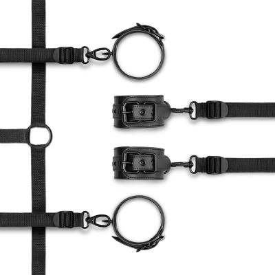 Фіксатор рук і ніг для ліжка Bedroom Fantasies Under the bed Restraint Set Фіксатор рук і ніг для ліжка Bedroom Fantasies Under the bed Restraint Set