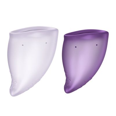 Набір менструальних чаш Fun Factory FUN CUP EXPLORE KIT, 2 шт, Multicolored Violet, об’єми 20 та 30 мл Набір менструальних чаш Fun Factory FUN CUP EXPLORE KIT, 2 шт, Multicolored Violet, об’єми 20 та 30 мл