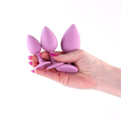 Набір анальних пробок NS Novelties INYA - Triple Ace Kit - Blush Набір анальних пробок NS Novelties INYA - Triple Ace Kit - Blush