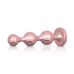 Набір анальних іграшок Rosy Gold - Metal Butt Plug Set 3 Pieces