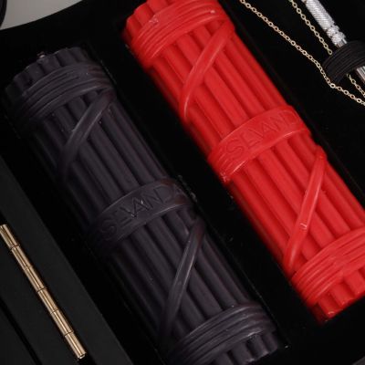 БДСМ-набір LOCKINK All-in-1 BDSM Play Kit - Brown Color БДСМ-набір LOCKINK All-in-1 BDSM Play Kit - Brown Color