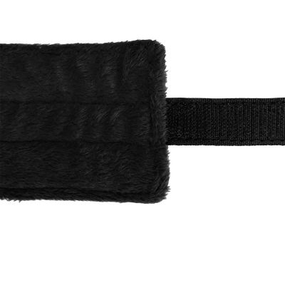 Набір — нашийник із повідцем та маска Art of Sex — Soft Touch Light, чорний