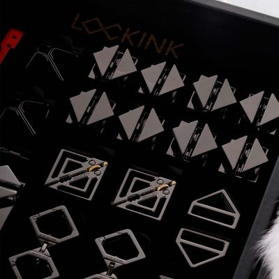 БДСМ-набір LOCKINK All-in-1 BDSM Play Kit - Black Color БДСМ-набір LOCKINK All-in-1 BDSM Play Kit - Black Color