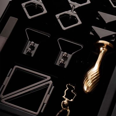 БДСМ-набір LOCKINK All-in-1 BDSM Play Kit - Black Color БДСМ-набір LOCKINK All-in-1 BDSM Play Kit - Black Color