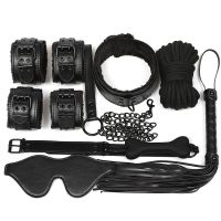 Набір для БДСМ «7 в 1» LY1003, чорний