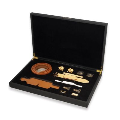 БДСМ-набір LOCKINK Teasing & Impact-Play Brown Set БДСМ-набір LOCKINK Teasing & Impact-Play Brown Set