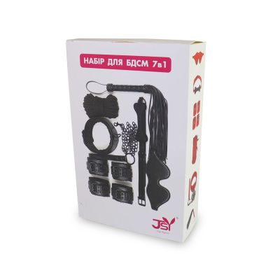 Набір для БДСМ «7 в 1» LY1003, червоний