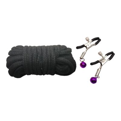 Набір MAI BDSM STARTER KIT Nº 75 Leopard: батіг, кляп, наручники, маска, нашийник, мотузка, затискачі