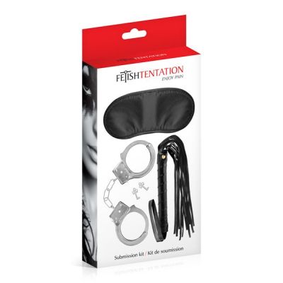 Набір BDSM аксесуарів Fetish Tentation Submission Kit Набір BDSM аксесуарів Fetish Tentation Submission Kit
