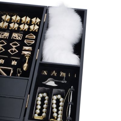 БДСМ-набір LOCKINK All-in-1 BDSM Play Kit - Crocodile Leather БДСМ-набір LOCKINK All-in-1 BDSM Play Kit - Crocodile Leather