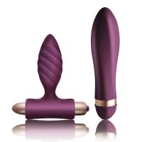 Набір для пар Climaximum Desire анальна пробка + вібратор, 10 режимів, на батарейках Набір для пар Climaximum Desire анальна пробка + вібратор, 10 режимів, на батарейках