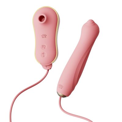 Набір 3в1 Zalo — UNICORN Set Pink, віброяйце, пульсатор, вакуумний стимулятор Набір 3в1 Zalo — UNICORN Set Pink, віброяйце, пульсатор, вакуумний стимулятор