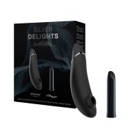 Преміальний подарунковий набір Silver Delights Collection: Womanizer Premium та We-Vibe Tango Преміальний подарунковий набір Silver Delights Collection: Womanizer Premium та We-Vibe Tango