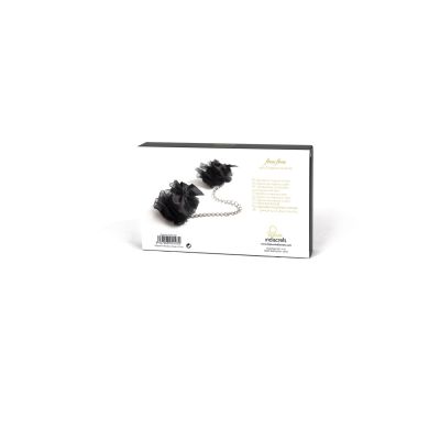 Наручники Bijoux Indiscrets — Frou Frou Organza handcuffs, атлас і органза, подарункове паковання