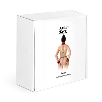 Розпорка для шиї та рук Art of Sex Bondage Set — Torture