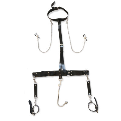 Бондажний набір із металевим анальним гаком № 1 Art of Sex Bridget Bondage set with anal hook № 1