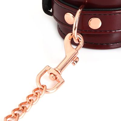 Наручники Liebe Seele Wine Red wirst Cuffs Наручники Liebe Seele Wine Red wirst Cuffs
