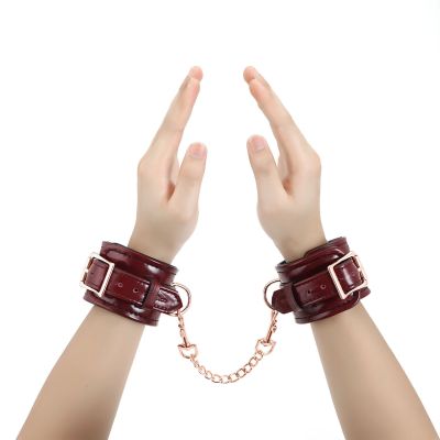 Наручники Liebe Seele Wine Red wirst Cuffs Наручники Liebe Seele Wine Red wirst Cuffs